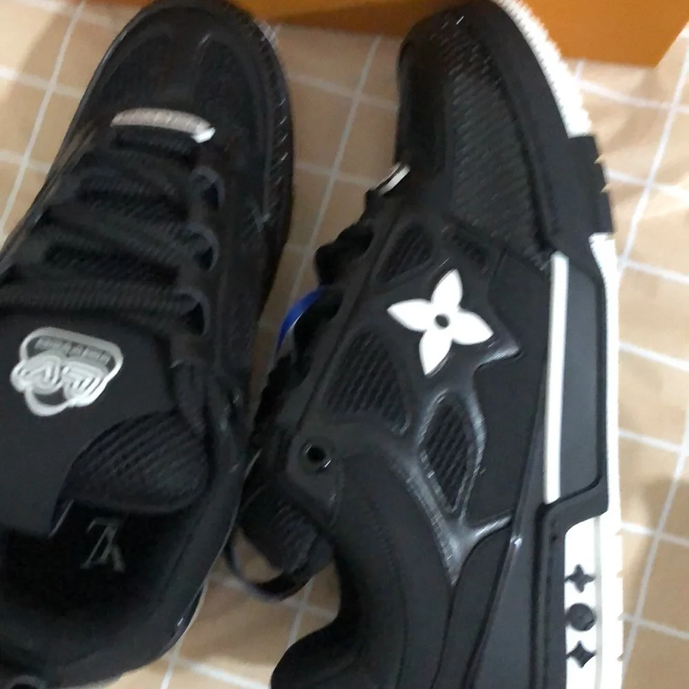 Men’s Louis Vuitton Black Skate Trainer Sneakers Size 11 - Picture 8 of 14